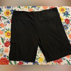 No Boundaries Black Athletic Shorts